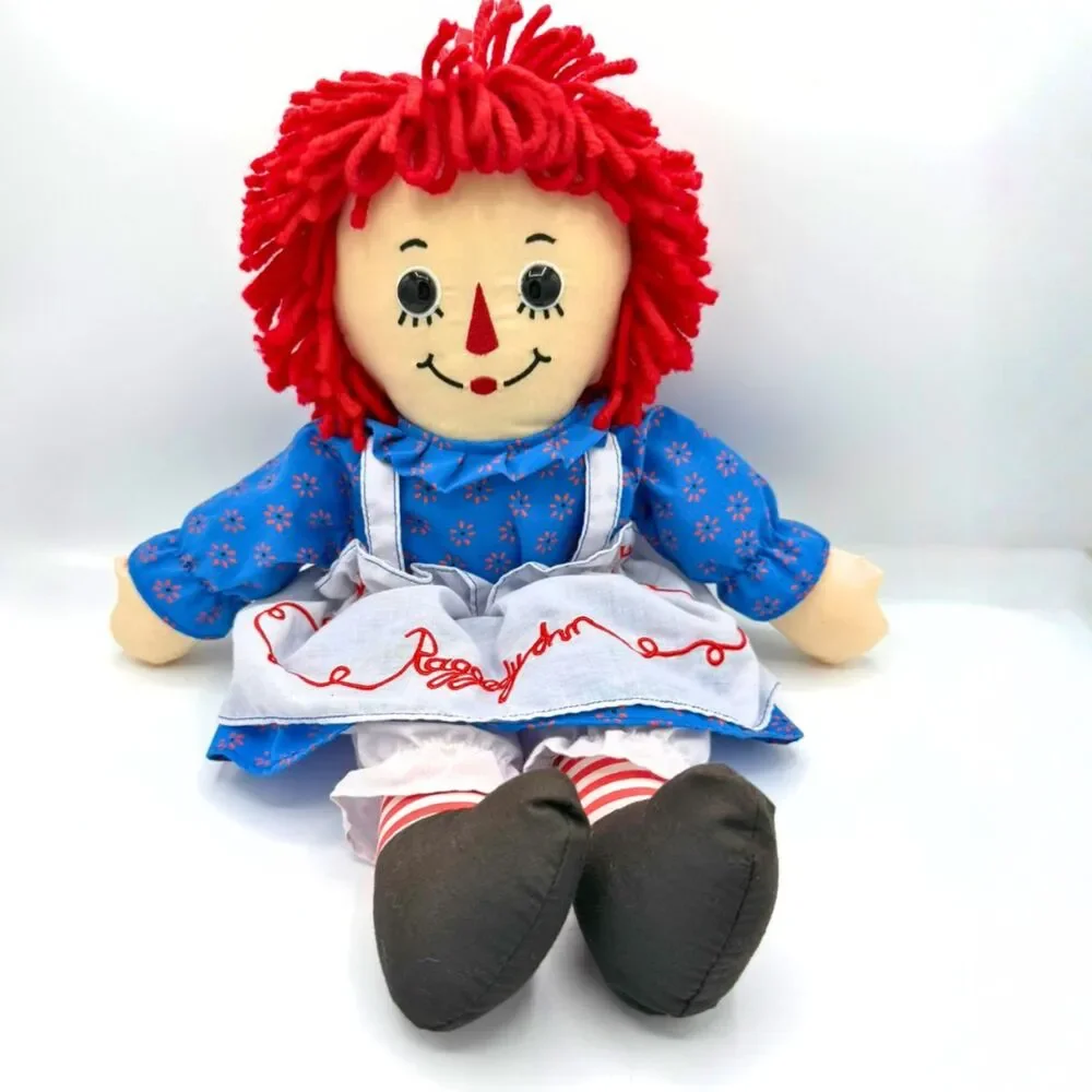 Vintage Raggedy Ann Doll Plush 18